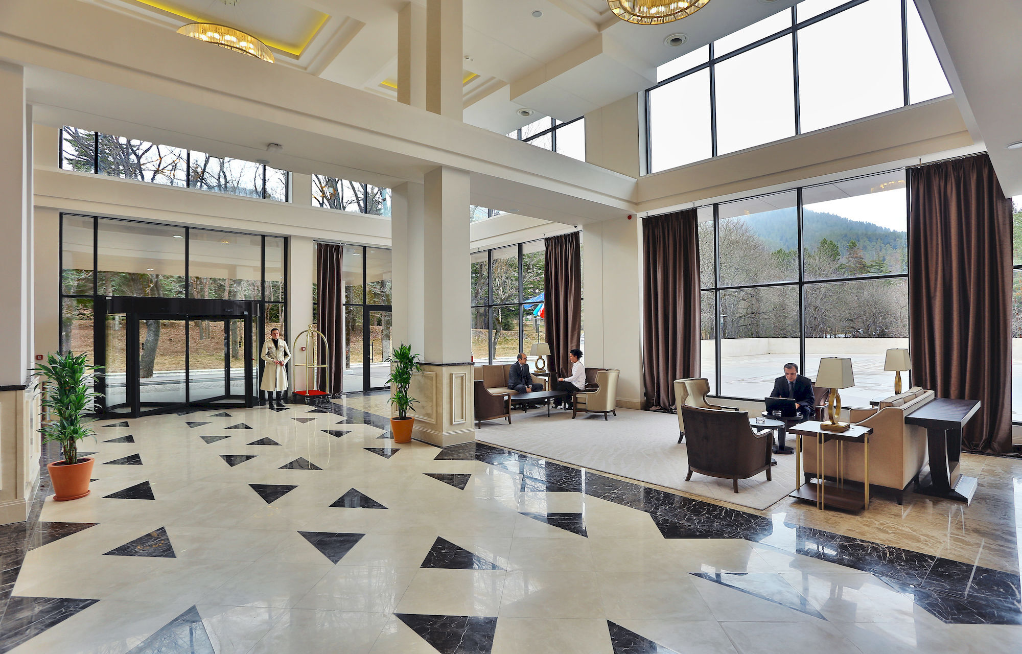 Borjomi Likani Hotel, Bordžomi Exteriér fotografie